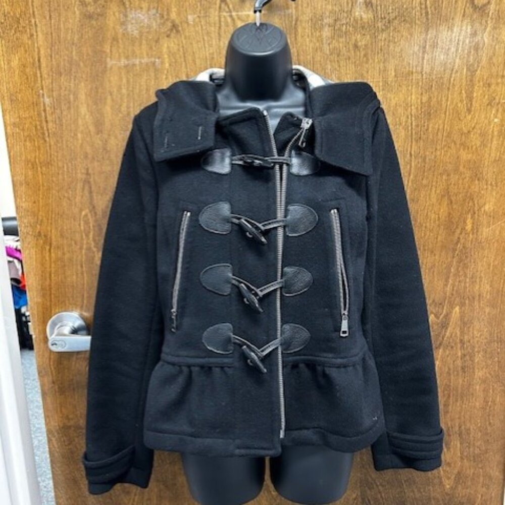 Burberry Brit Wool Duffle Jacket